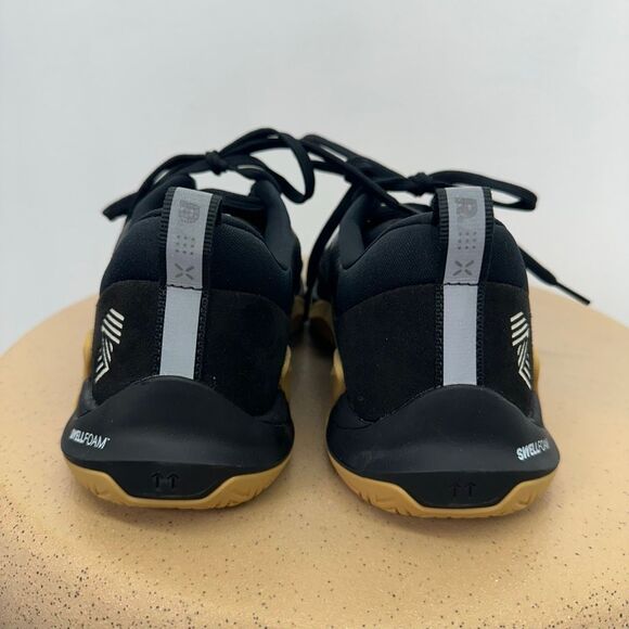 R.A.D One V2 Unisex Black and Gum Performance Gym Training Competition Shoe - Picture 6 of 13